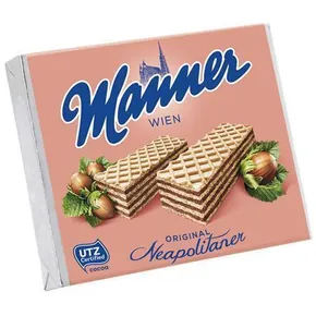 Wafle "Manner Neapolitańskie", kakaowo-orzechowe, 75g